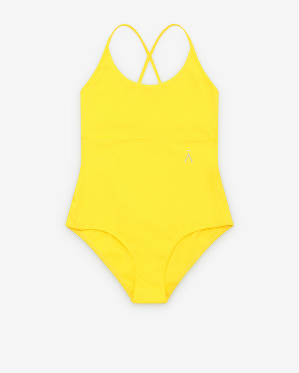 Aman - Women's Kim Jones Swimming Costume II - (Cyber Yellow)