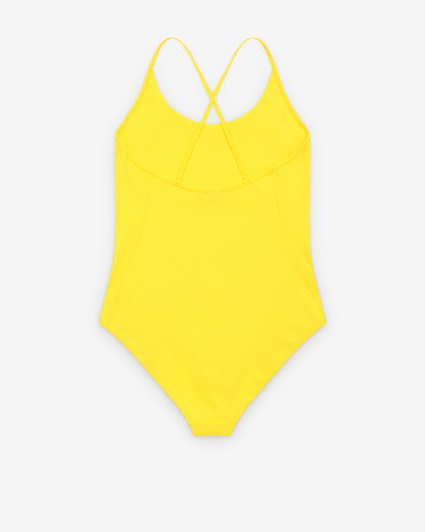 Aman - Women's Kim Jones Swimming Costume II - (Cyber Yellow)