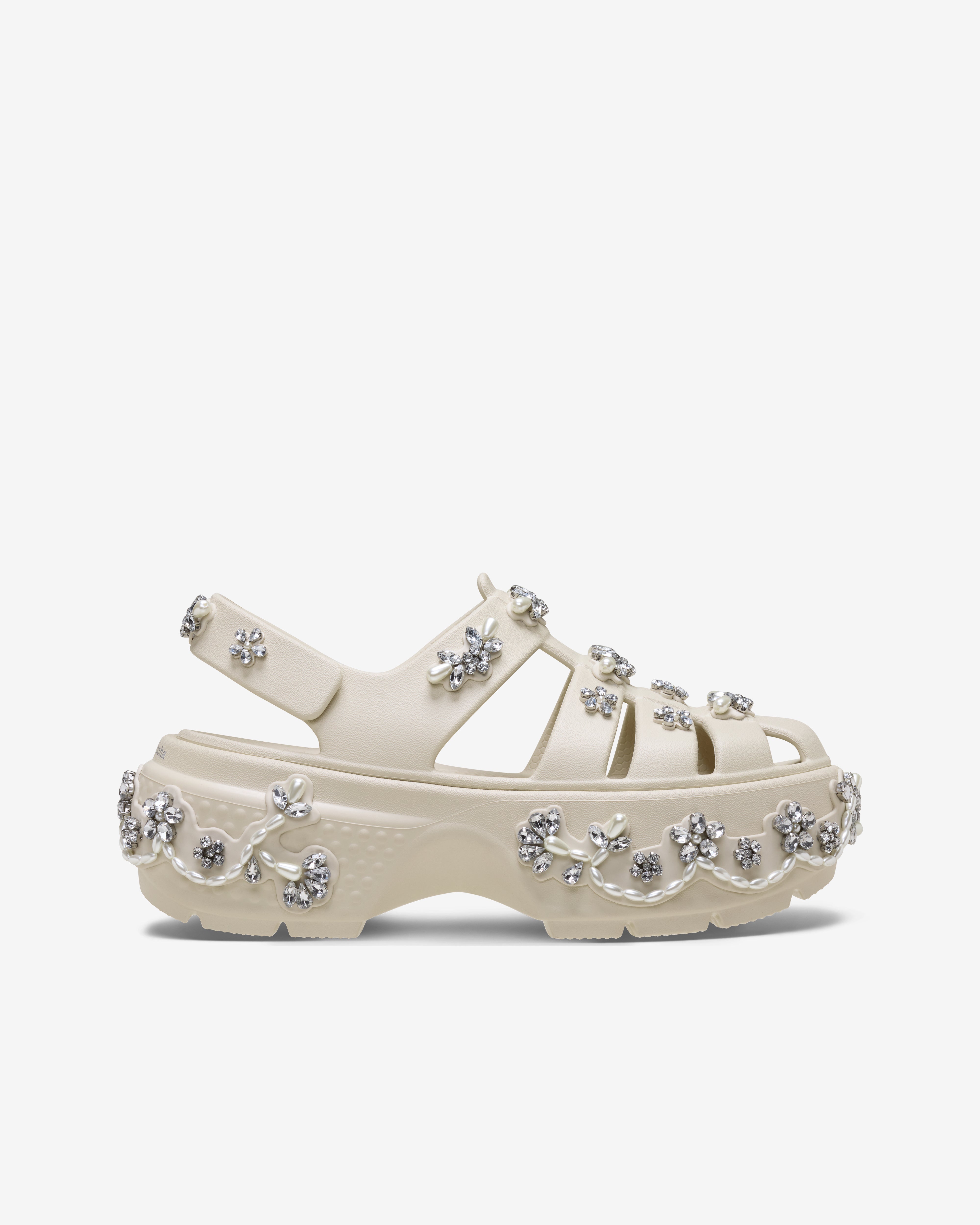 Crocs: Women's Simone Rocha Fisherman Stomp (Stucco) | DSML E-SHOP