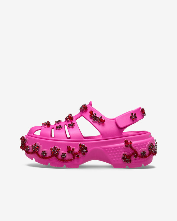 Crocs - Women’s Simone Rocha Fisherman Stomp - (Electric Pink)
