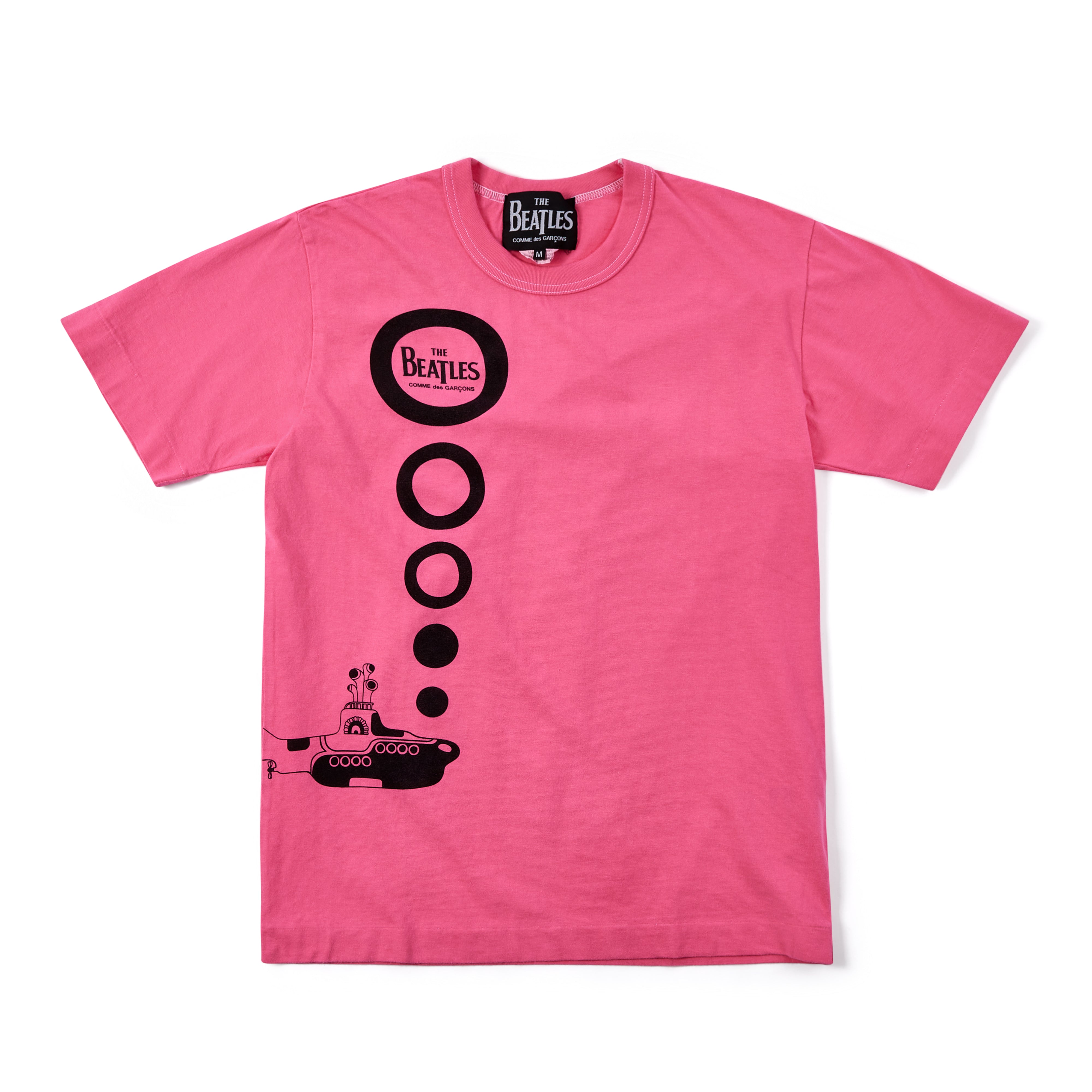 Pink comme des garcons t shirt online