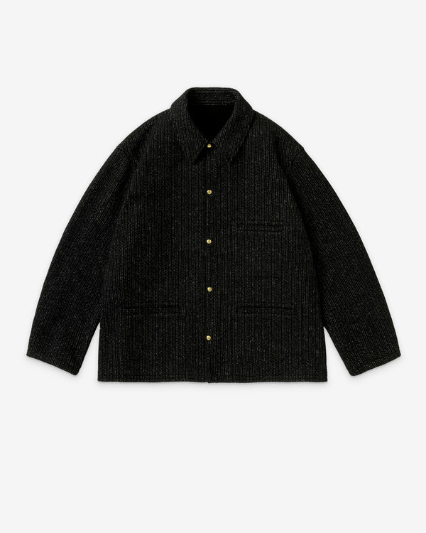 A.Presse - Men's Cashmere Beach Cloth Jacket - (Navy)
