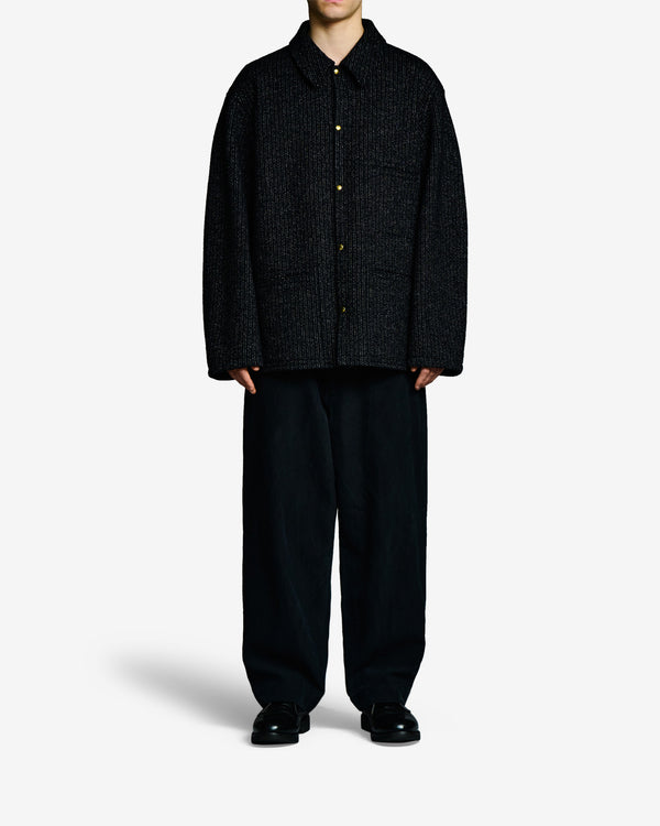 A.Presse - Men's Cashmere Beach Cloth Jacket - (Navy)