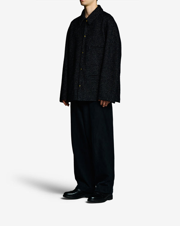 A.Presse - Men's Cashmere Beach Cloth Jacket - (Navy)