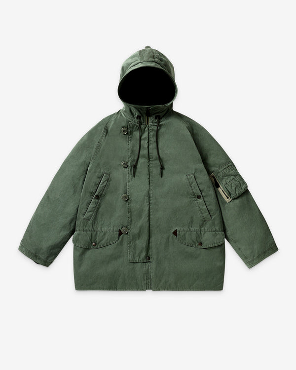 A.Presse - Men's Vintage Silk Custom N-3B Flight Jacket - (Sage)