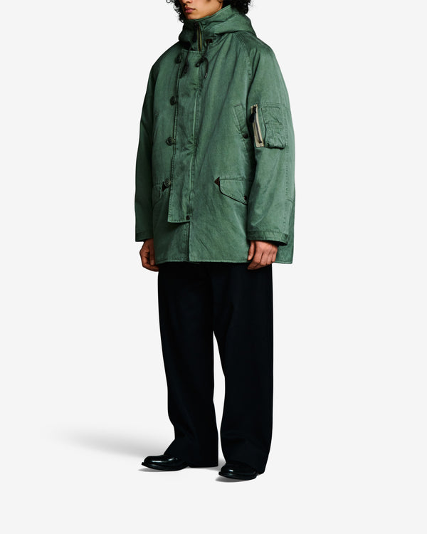 A.Presse - Men's Vintage Silk Custom N-3B Flight Jacket - (Sage)