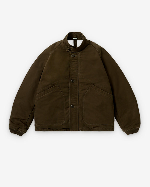 A.Presse - Men's Vintage British Royal Navy Jacket - (Olive)