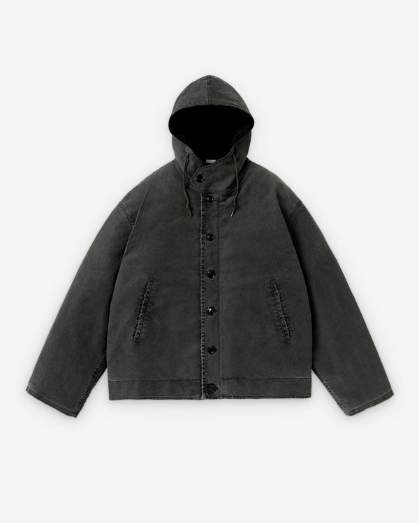 A.Presse - Men's Vintage WW2 US Navy Deck Jacket - (Grey/Navy)