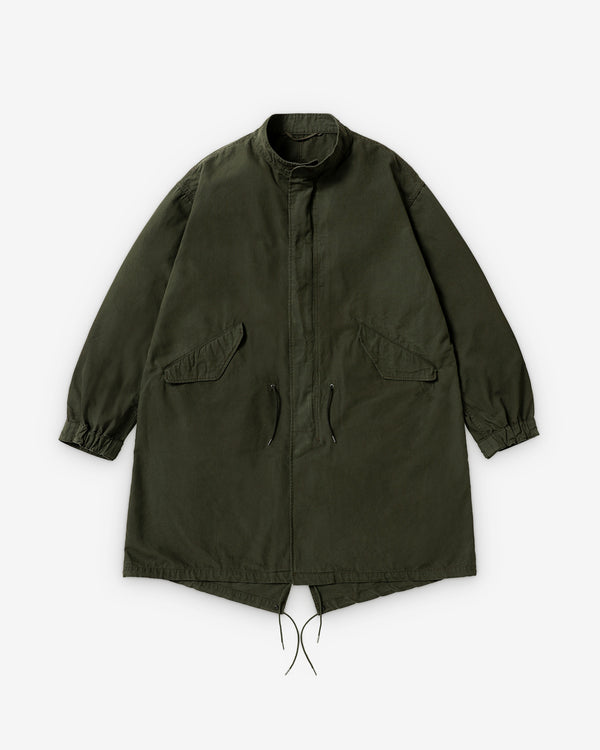 A.Presse - Men's Vintage Washed Wool M-65 Parka - (Olive)