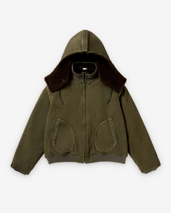 A.Presse - Men's Vintage WW2 US Navy Deck Jacket - (Olive)