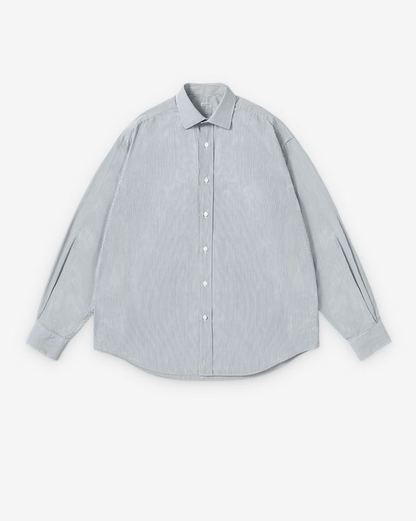 A.Presse - Men's Spread Collar Shirts - (Gray)