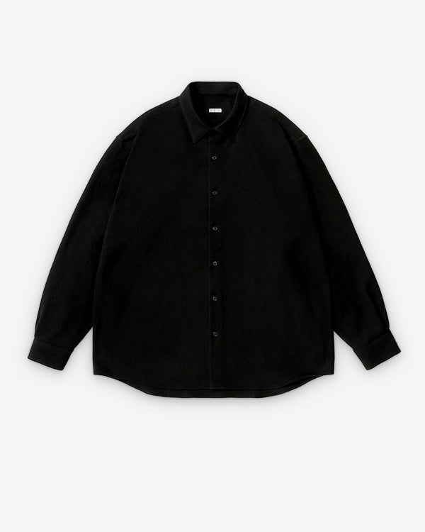 A.Presse - Men's Regular Collar Shirt - (Black)