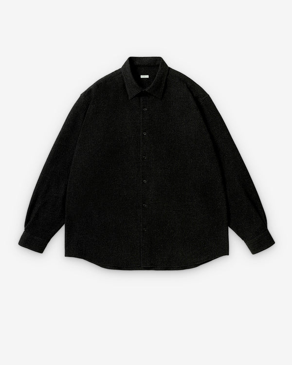 A.Presse - Men's Regular Collar Shirt - (Charcoal)