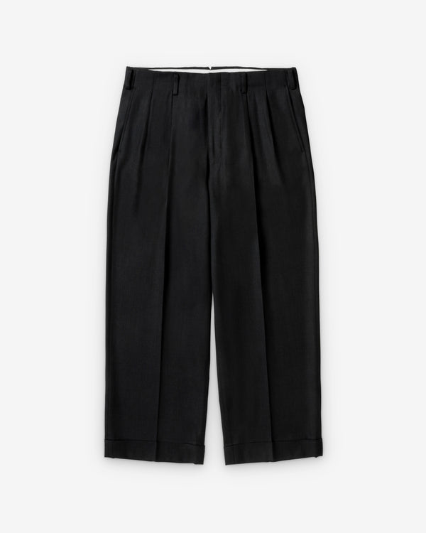 A.Presse - Men's Wide Tapered Trousers - (Charcoal)