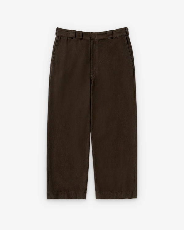 A.Presse - Men's Vintage Cotton Work Pants - (Brown)