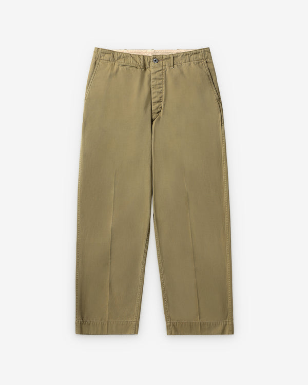A.Presse - Men's Vintage Chino Trousers - (Beige)