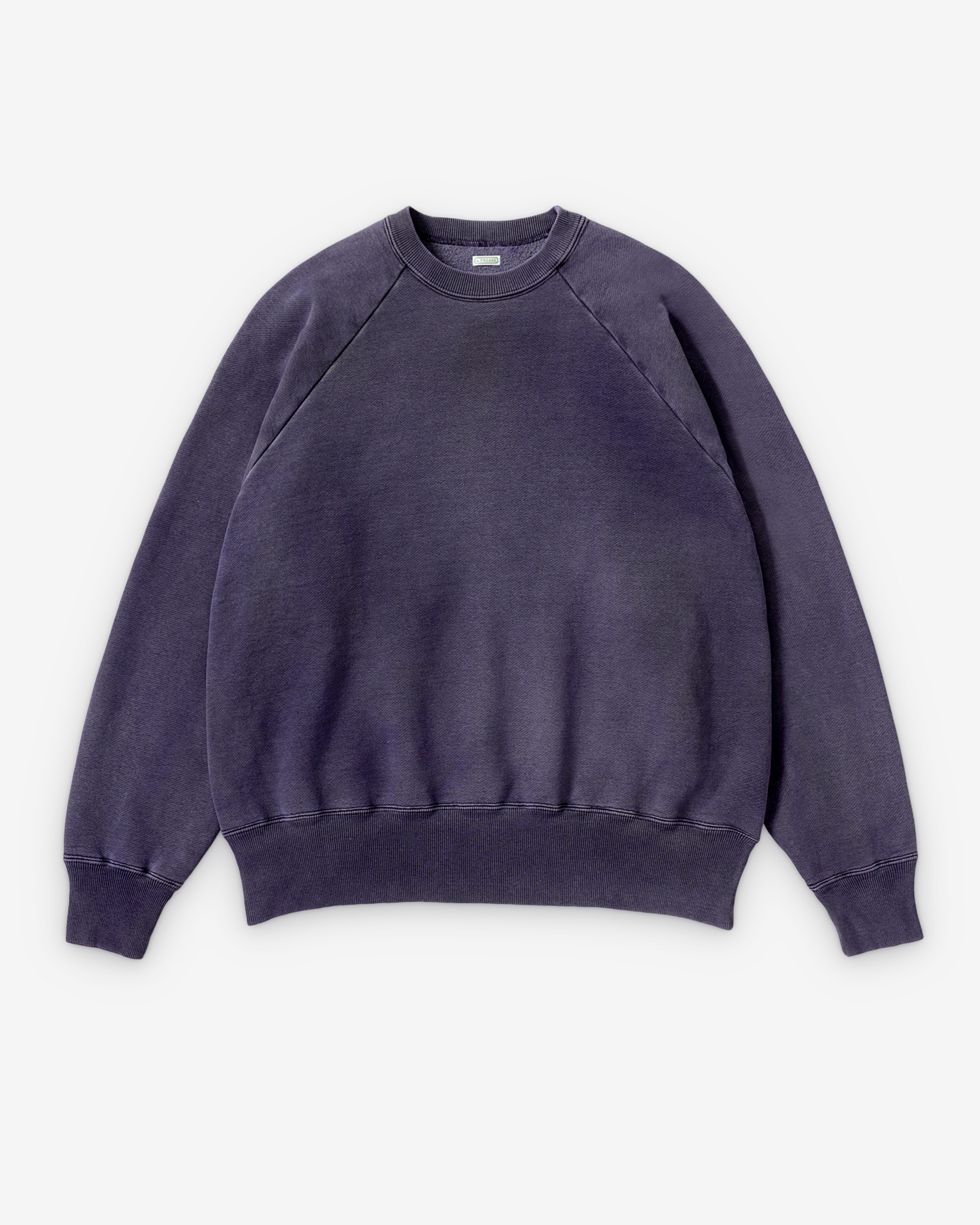 A.Presse: Men's Vintage Sweatshirt (Purple) | Dover Street Market
