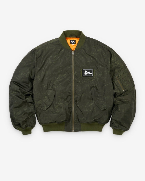 The Trilogy Tapes - Men's TTT Bomber Jacket - (Green)