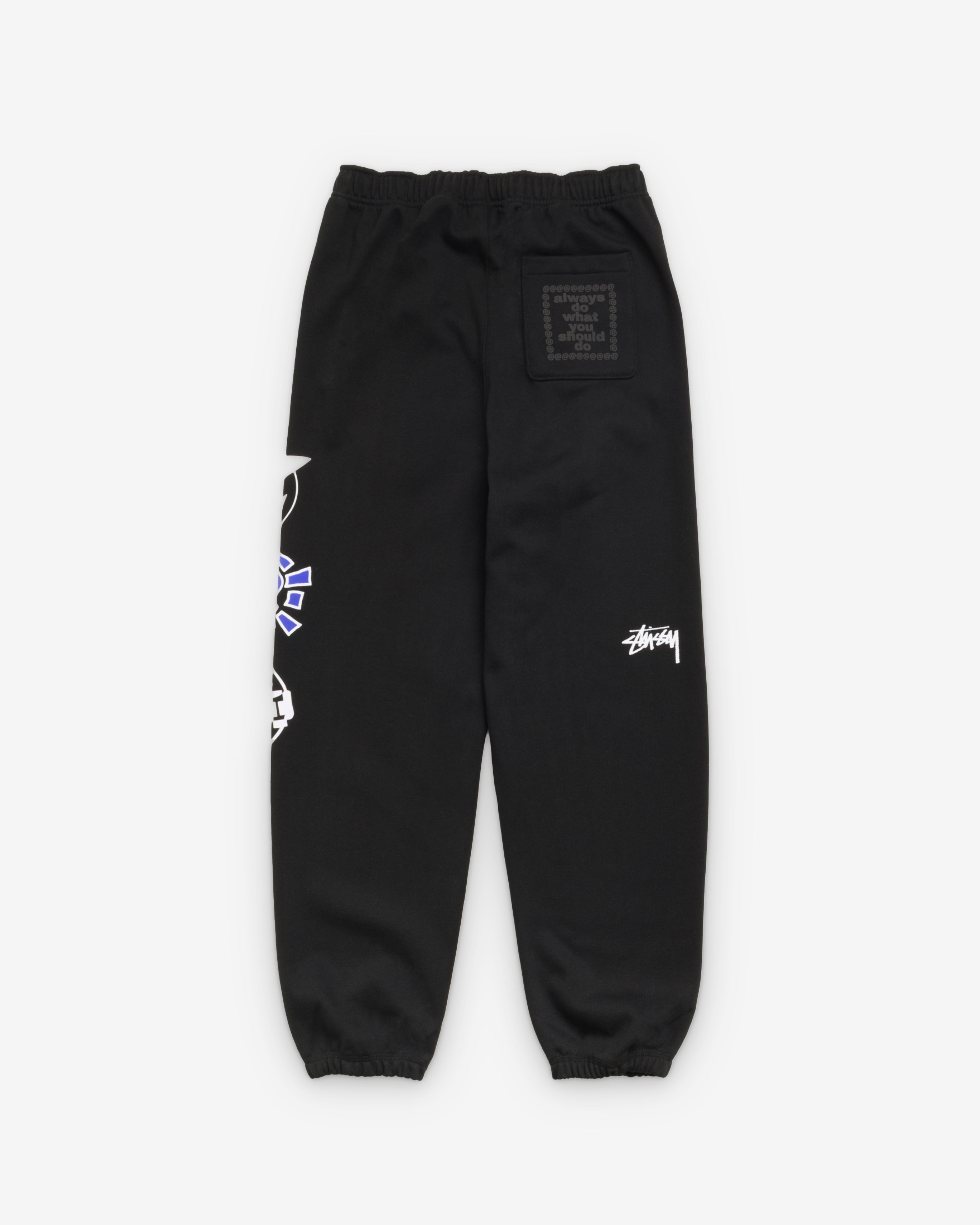 パンツ always do what you should do  Stüssy: Men's Always Do What You Should Do Stack Sweatpants (Black