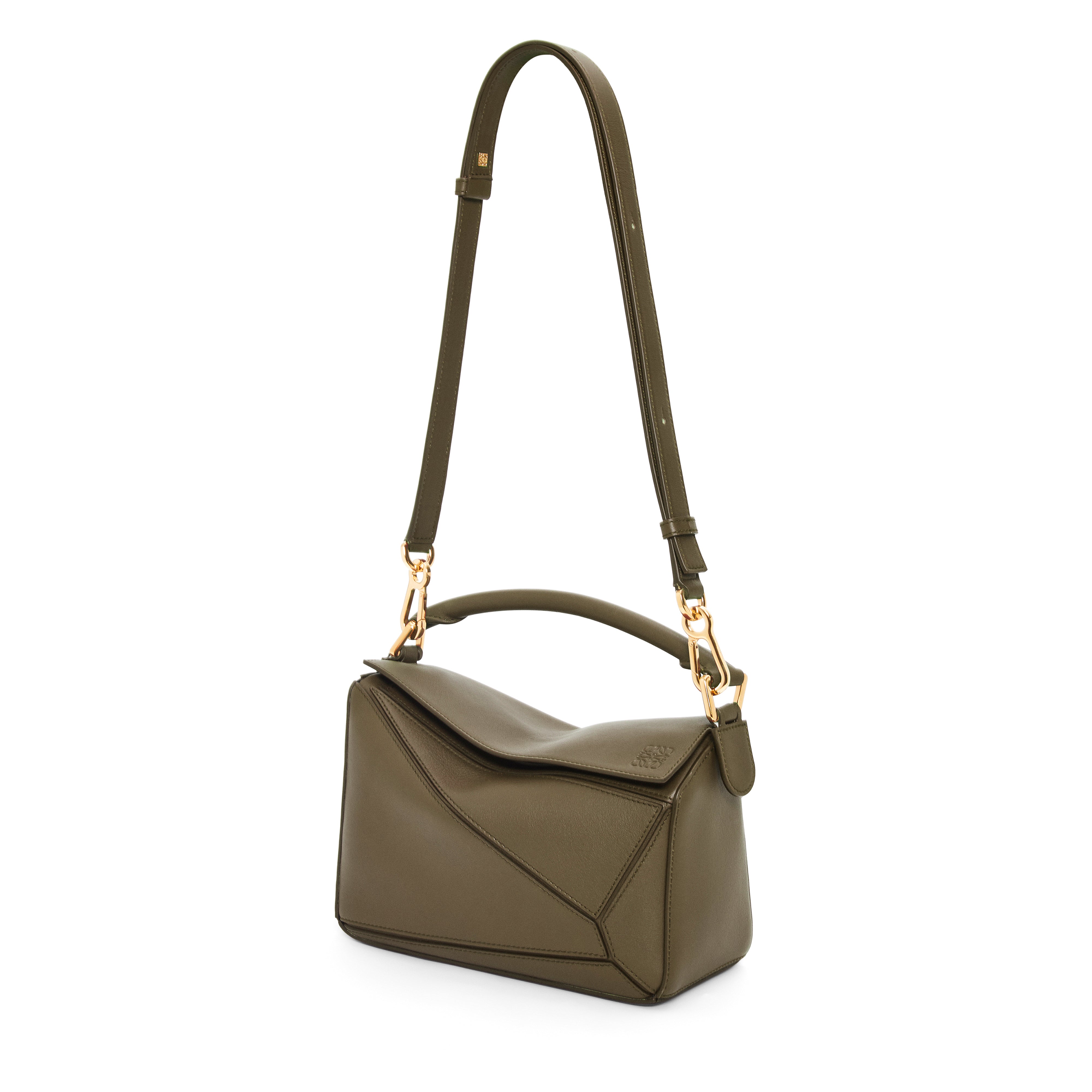 Loewe puzzle discount bag khaki