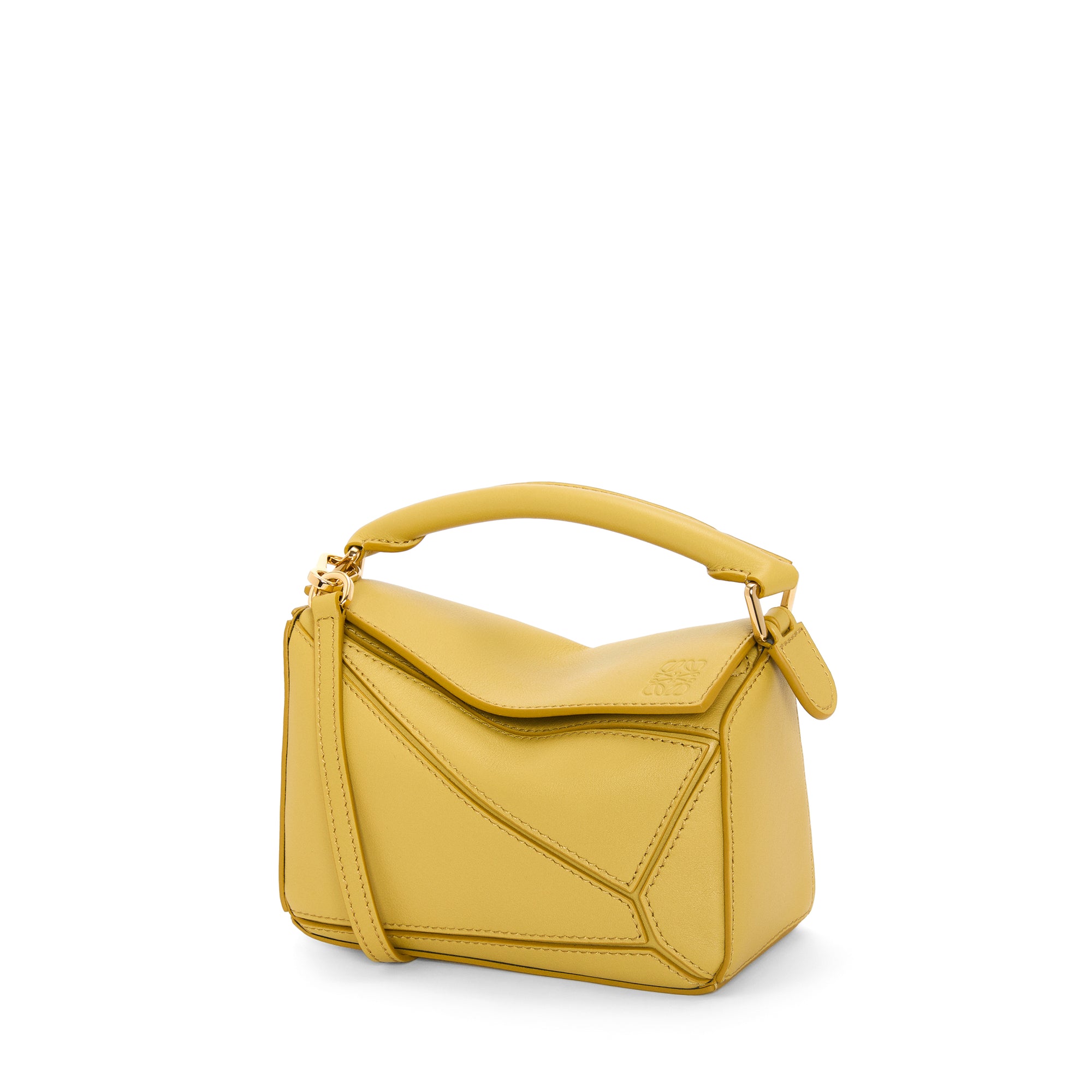 Loewe - Women’s Puzzle Mini Bag - (Bright Ochre) view 3