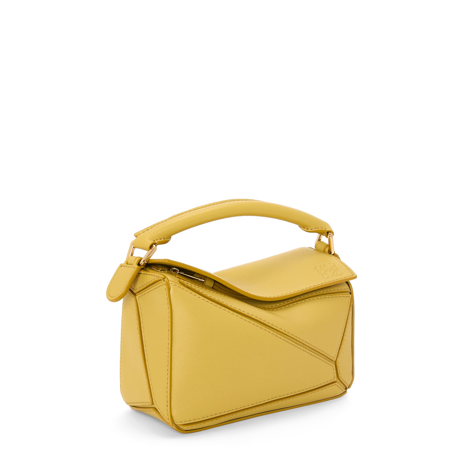 Loewe - Women’s Puzzle Mini Bag - (Bright Ochre) view 4