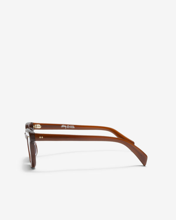 Stüssy - Men’s Ace Sunglasses - (Dark Brown/Brown Lens)
