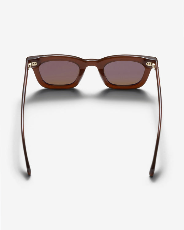 Stüssy - Men’s Ace Sunglasses - (Dark Brown/Brown Lens)