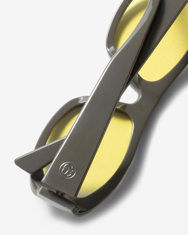 Stüssy - Men’s Landon Sunglasses - (Grey/Yellow)