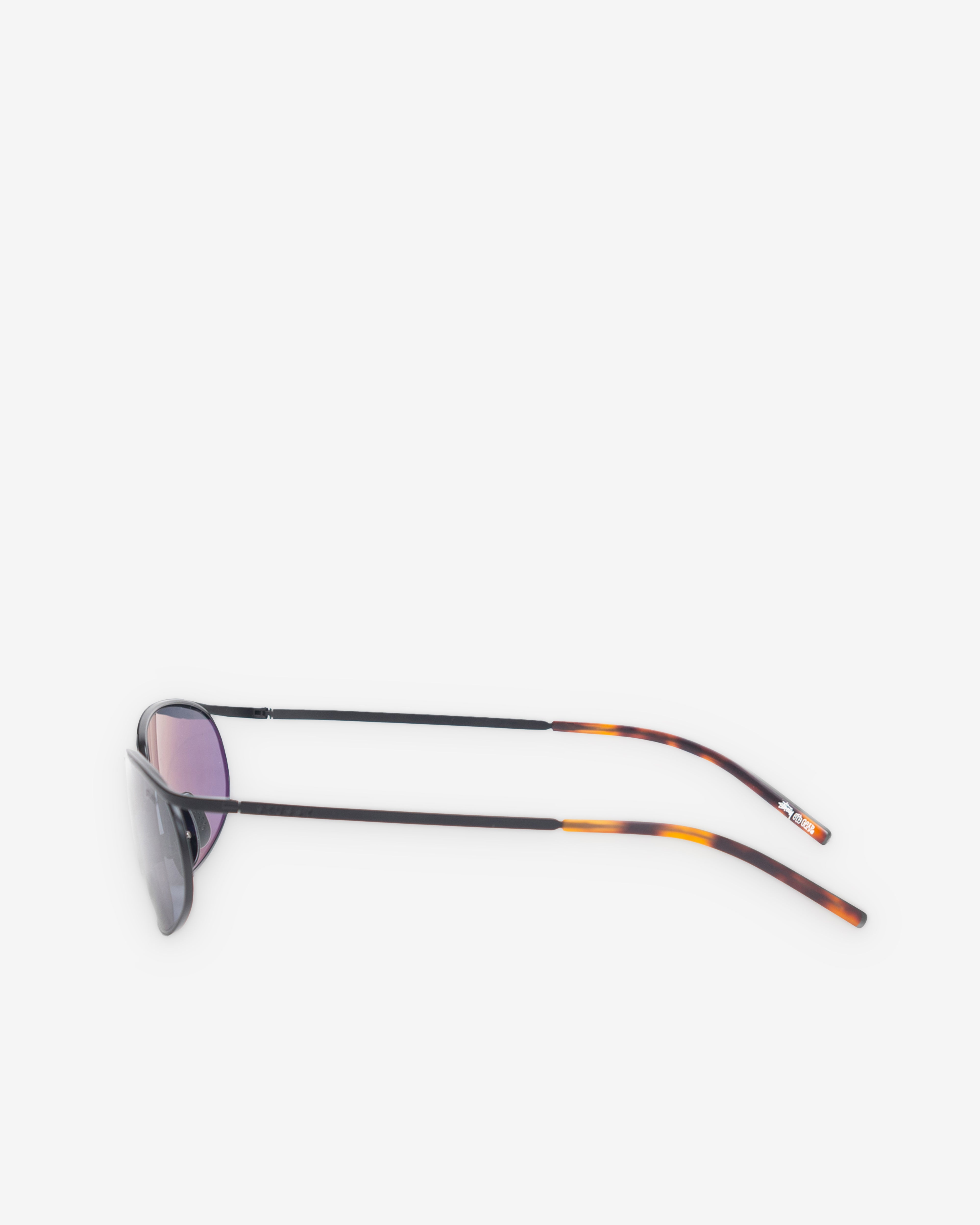 Stüssy: Wilkins Sunglasses (Matte Black/Black) | Dover Street