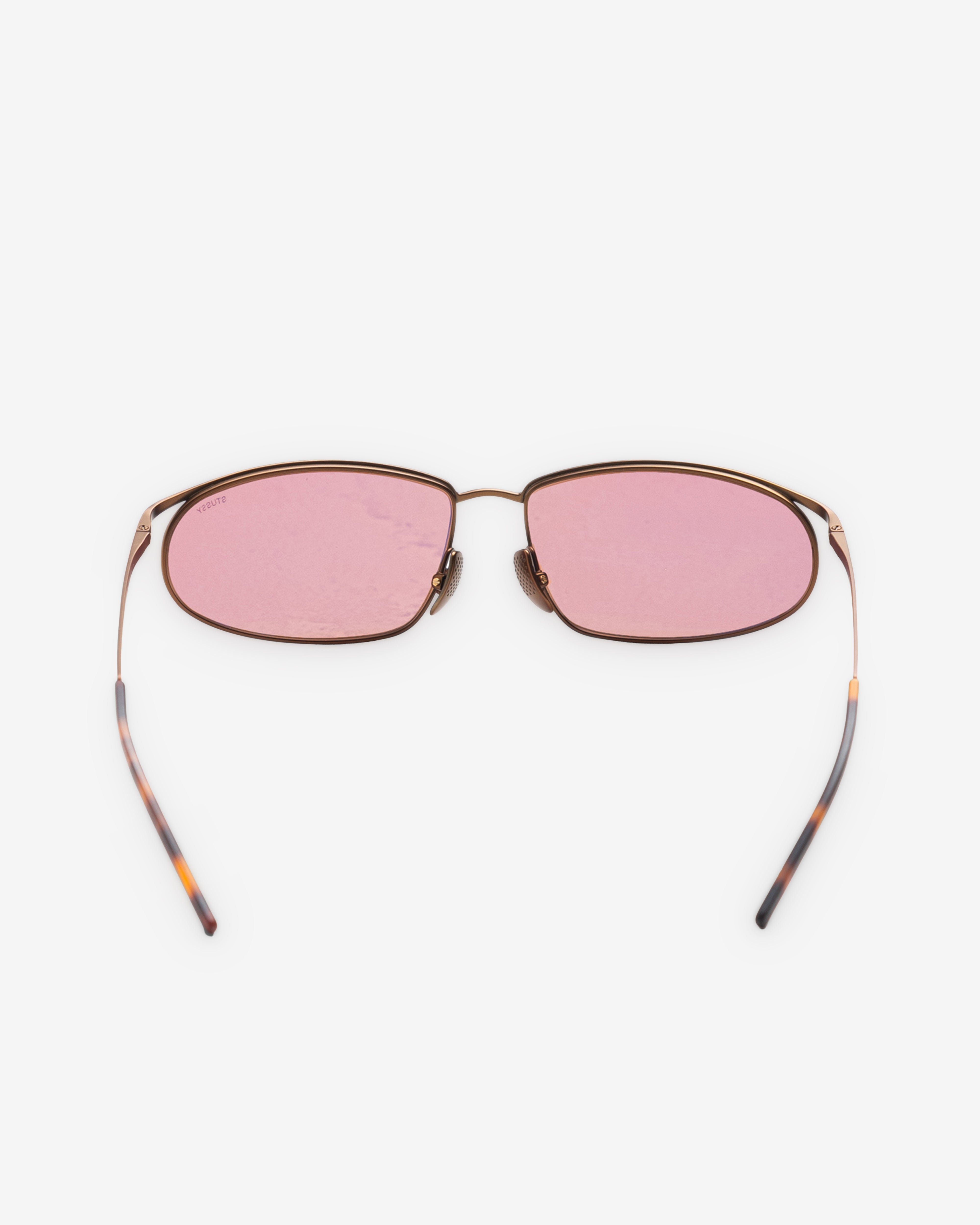 Stüssy: Wilkins Sunglasses (Matte Bronze/Brown) | Dover Street
