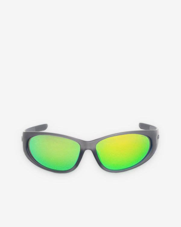 Stüssy -  Adrian Sunglasses - (Frost Grey/Green Mirror)
