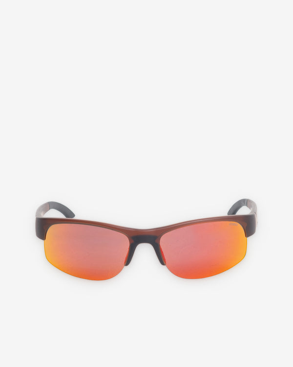 Stüssy -  Hiro Sunglasses - (Frost Brown/Red Mirror)