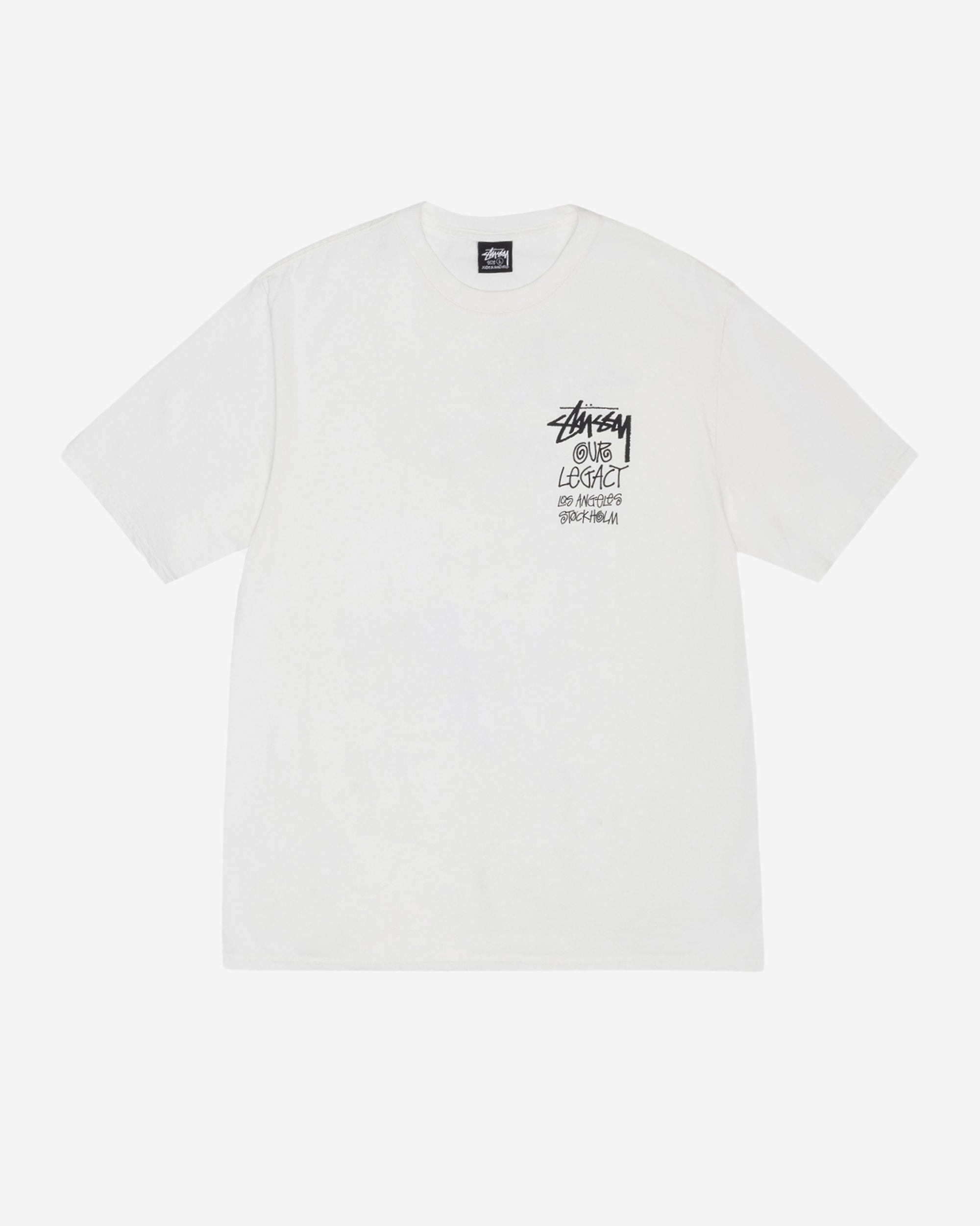 Stüssy: Our Legacy Men's Surfman Pig. Dyed Tee (Natural) | DSML E-SHOP