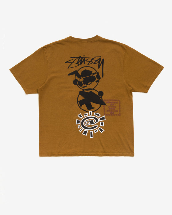 Stüssy - Men's Always Do What You Should Do Stack Tee - (Caramel)