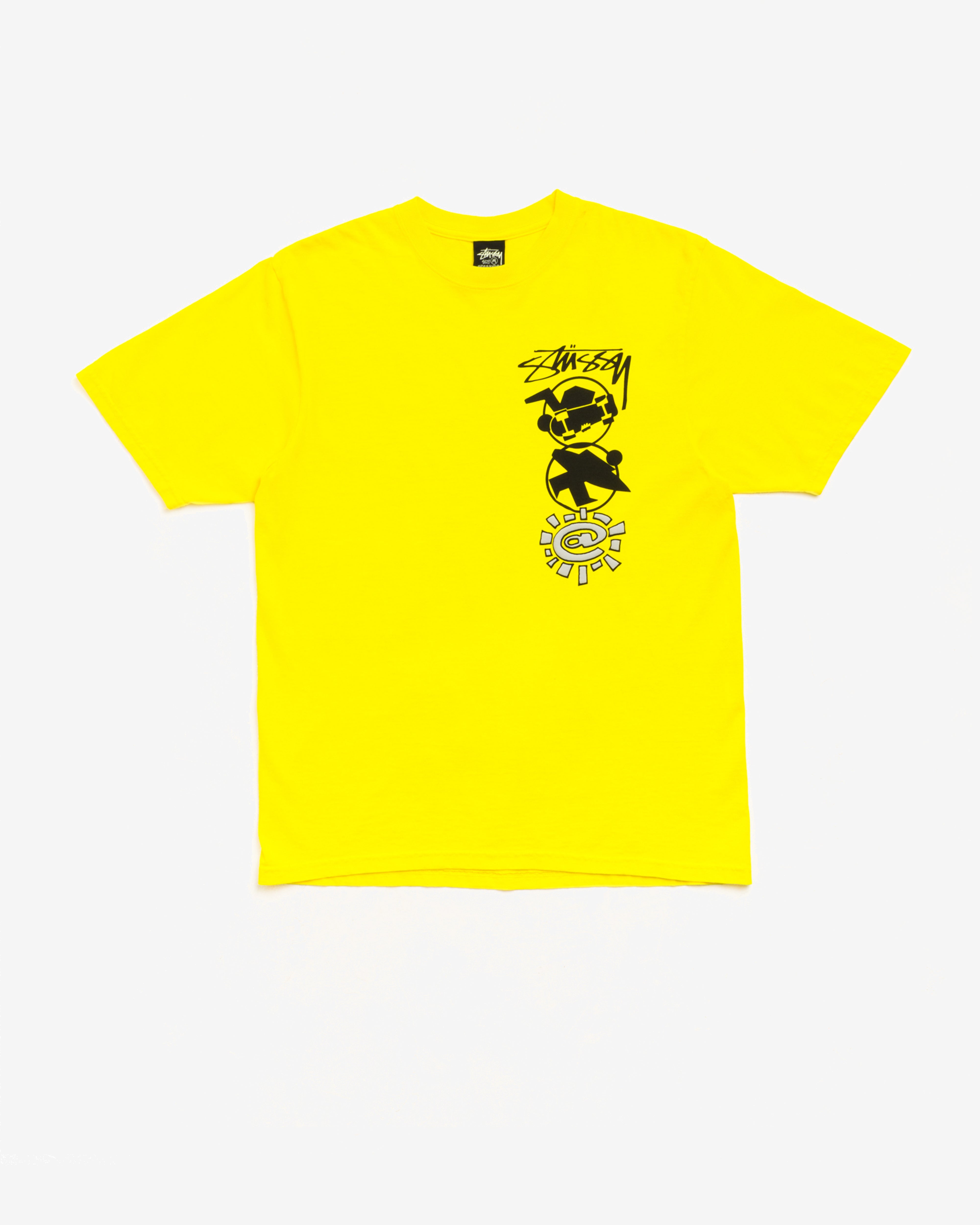 Stüssy: Men's Always Do What You Should Do Stack Tee (Yellow