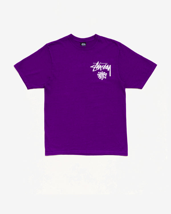 Stüssy - Men's Always Do What You Should Do World Tour Tee - (Purple)