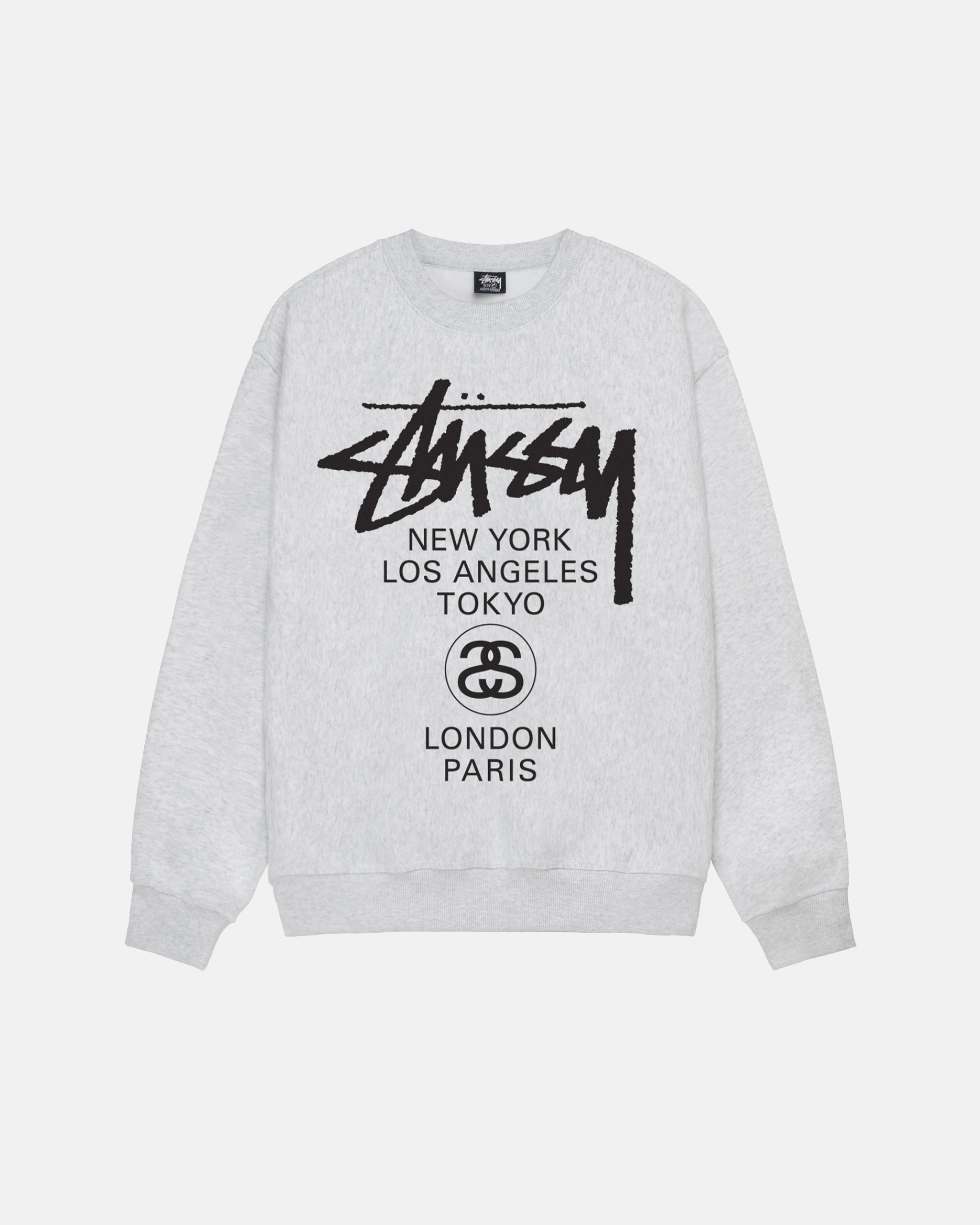 Stussy - Men's World Tour Crew - (Ashh) | Dover Street Market E