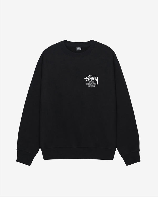 Stüssy - Men's DSM London Crew - (Black)