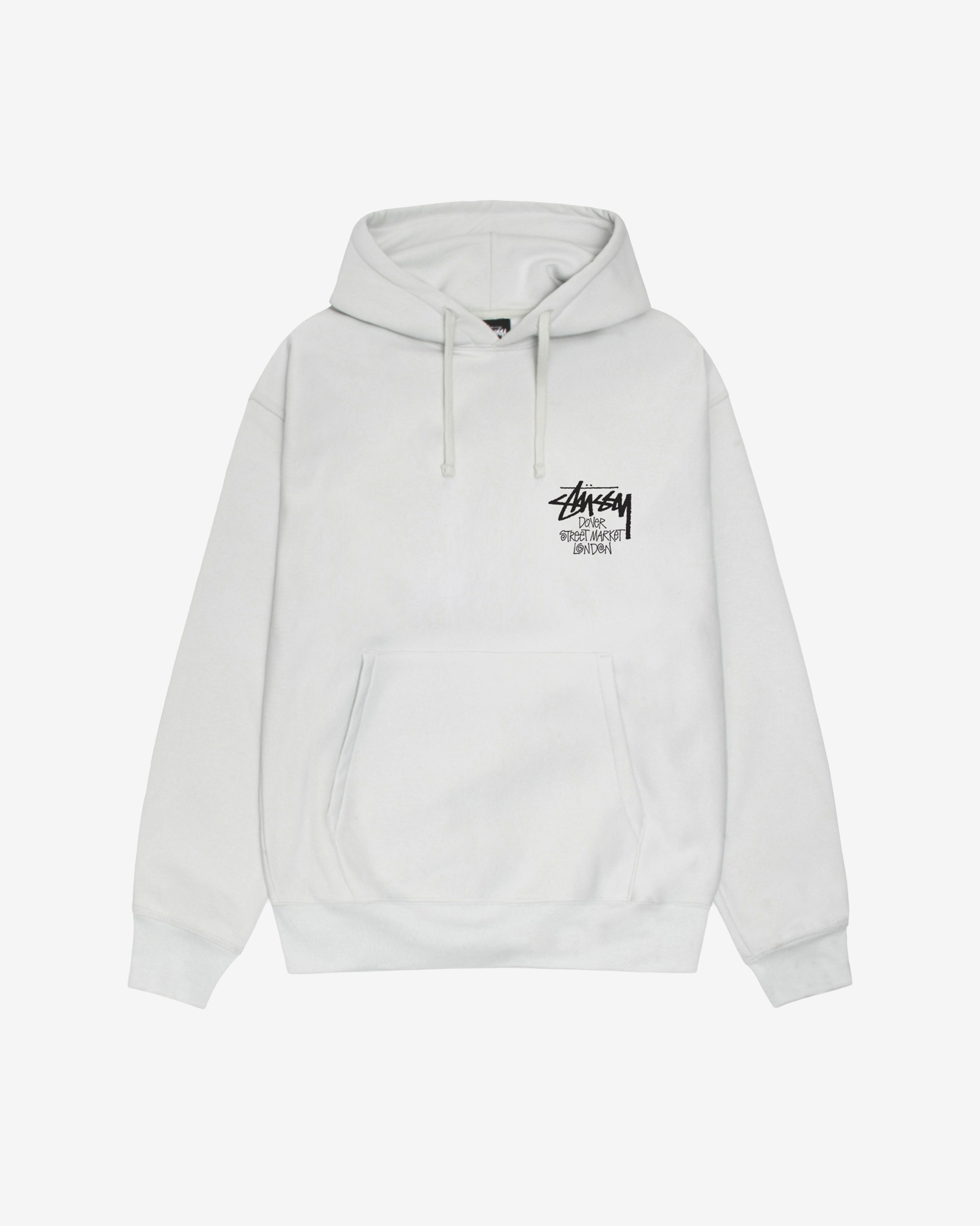 Stüssy - Men's DSM London Hood - (Fog Grey)