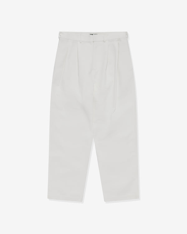 3Man - Men's Pleat Trousers - (White)