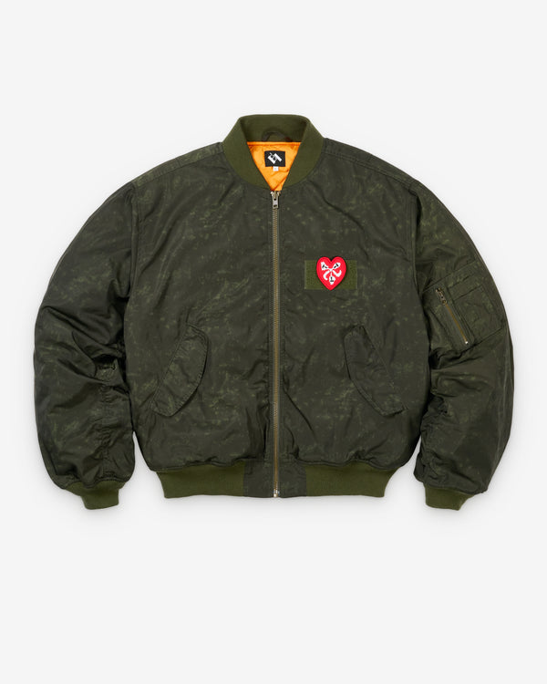 The Trilogy Tapes - Men's TTT Bomber Jacket - (Green)