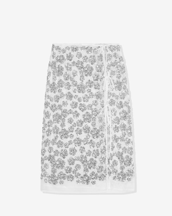 Cecilie Bahnsen - Women's Ariana Skirt - (Silver)