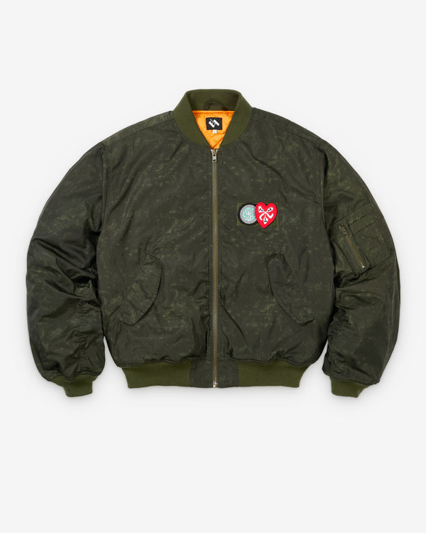 The Trilogy Tapes - Men's TTT Bomber Jacket - (Green)