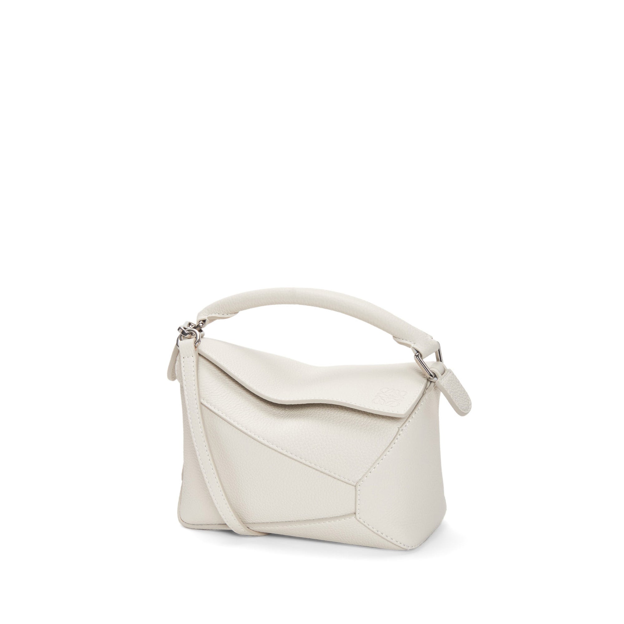 Loewe - Women’s Puzzle Edge Mini Bag - (Soft White) view 1