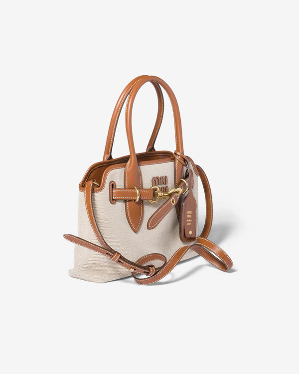 Miu Miu - Women's Aventure Bag - (Beige/Brandy)