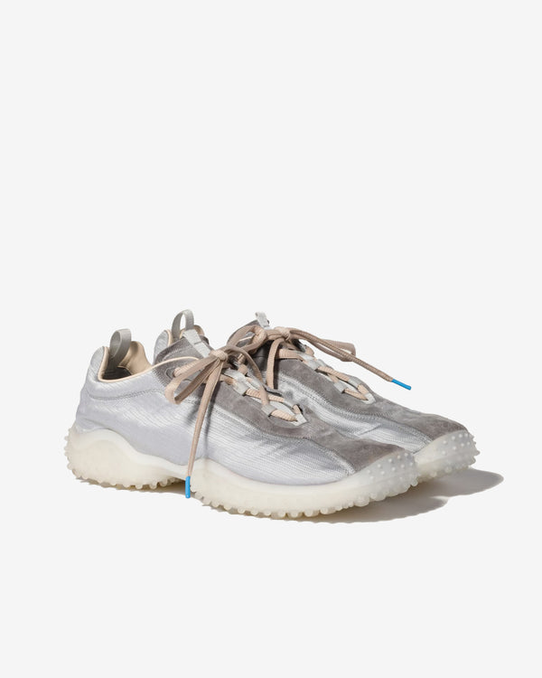 Miu Miu - Bubble Technical Fabric and Suede Sneakers - (Cloudy Gray)