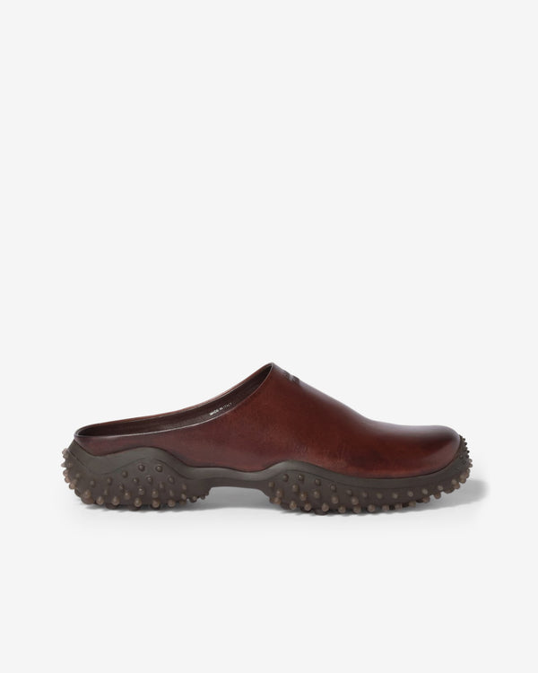 Miu Miu - Leather Mules - (Coffee)