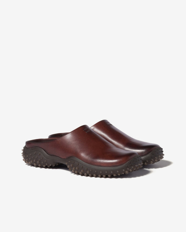 Miu Miu - Leather Mules - (Coffee)