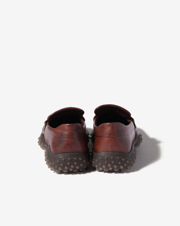 Miu Miu - Leather Loafers - (Coffee)